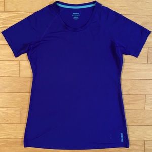 Reebok purple Play-Dry tee size L